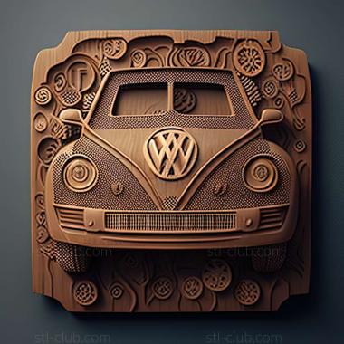 3D мадэль Volkswagen up (STL)